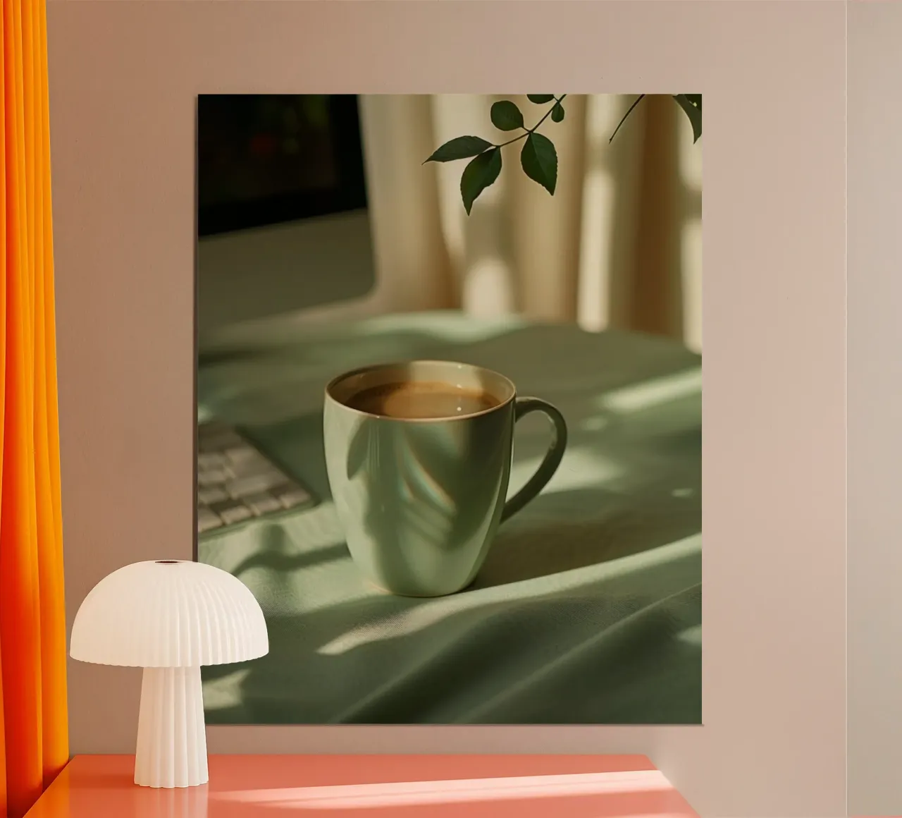 Riverbero di menta carta hahnemühle da PhotoVibe Decor