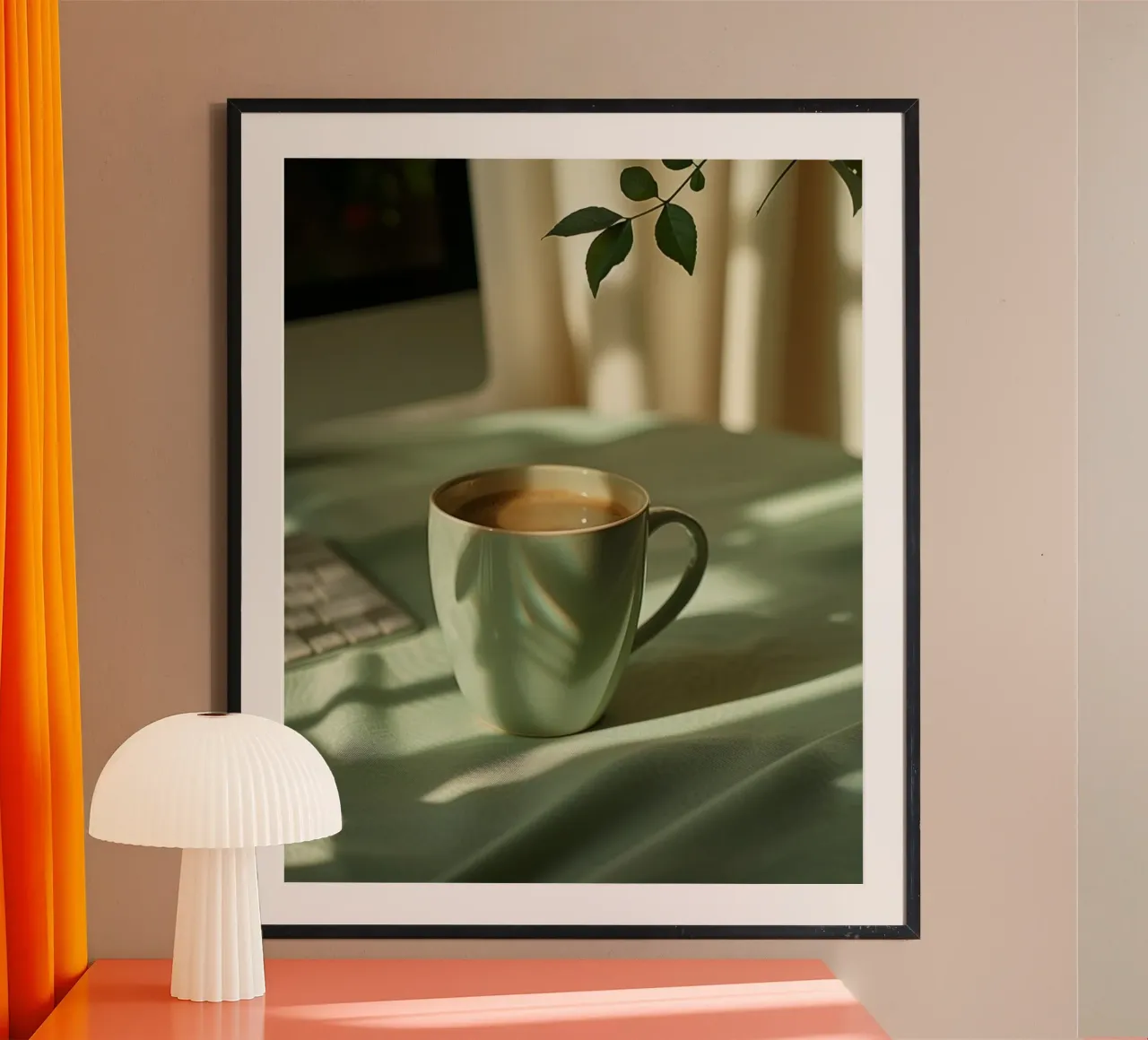 Riverbero di menta carta hahnemühle da PhotoVibe Decor