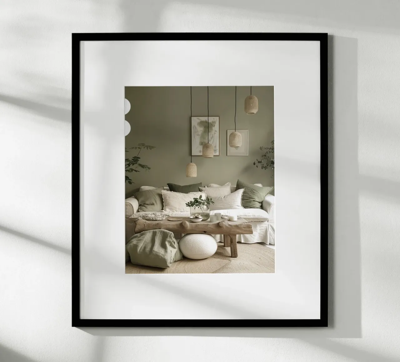 Riverbero di menta poster da PhotoVibe Decor