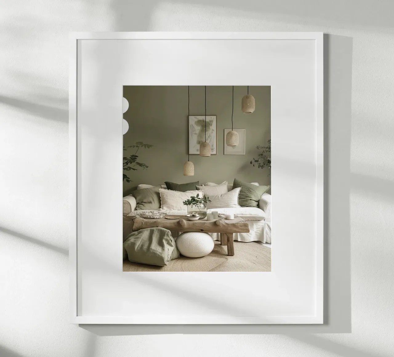 Riverbero di menta poster da PhotoVibe Decor