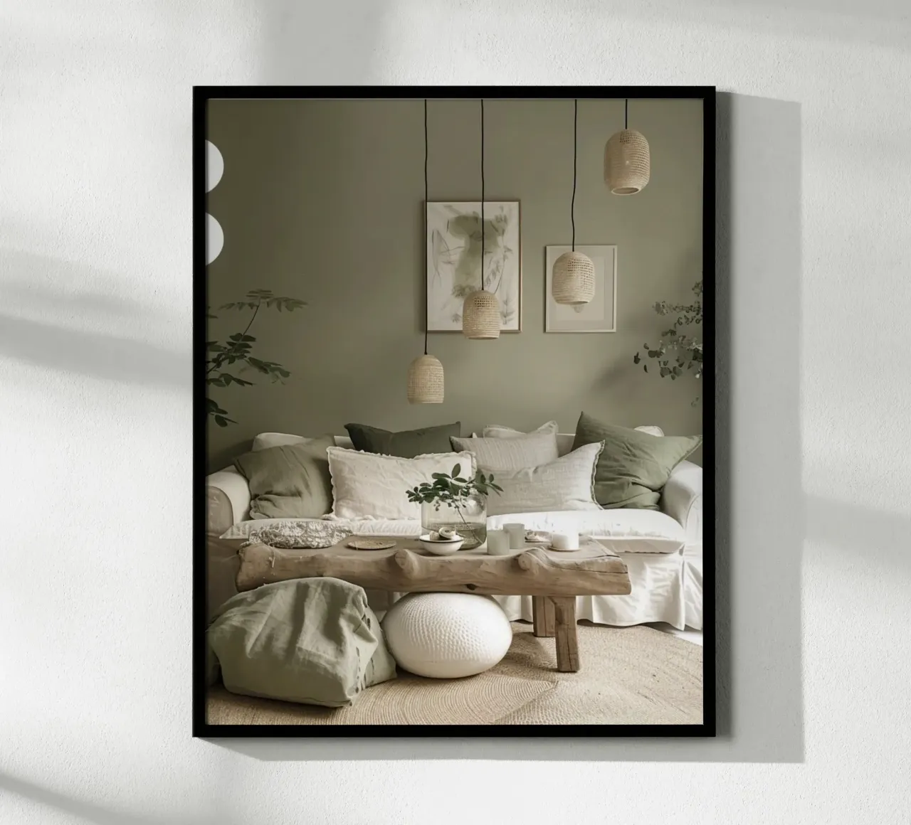 Riverbero di menta poster da PhotoVibe Decor