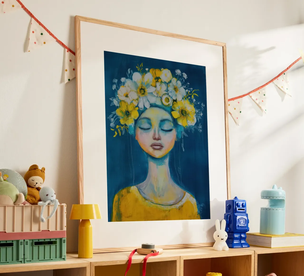 Arte da parete di Imagine poster con telaio in alluminio da Imagine