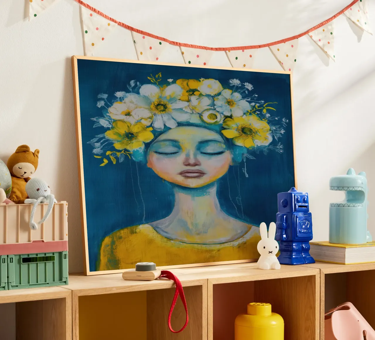 Arte da parete di Imagine poster con telaio in alluminio da Imagine