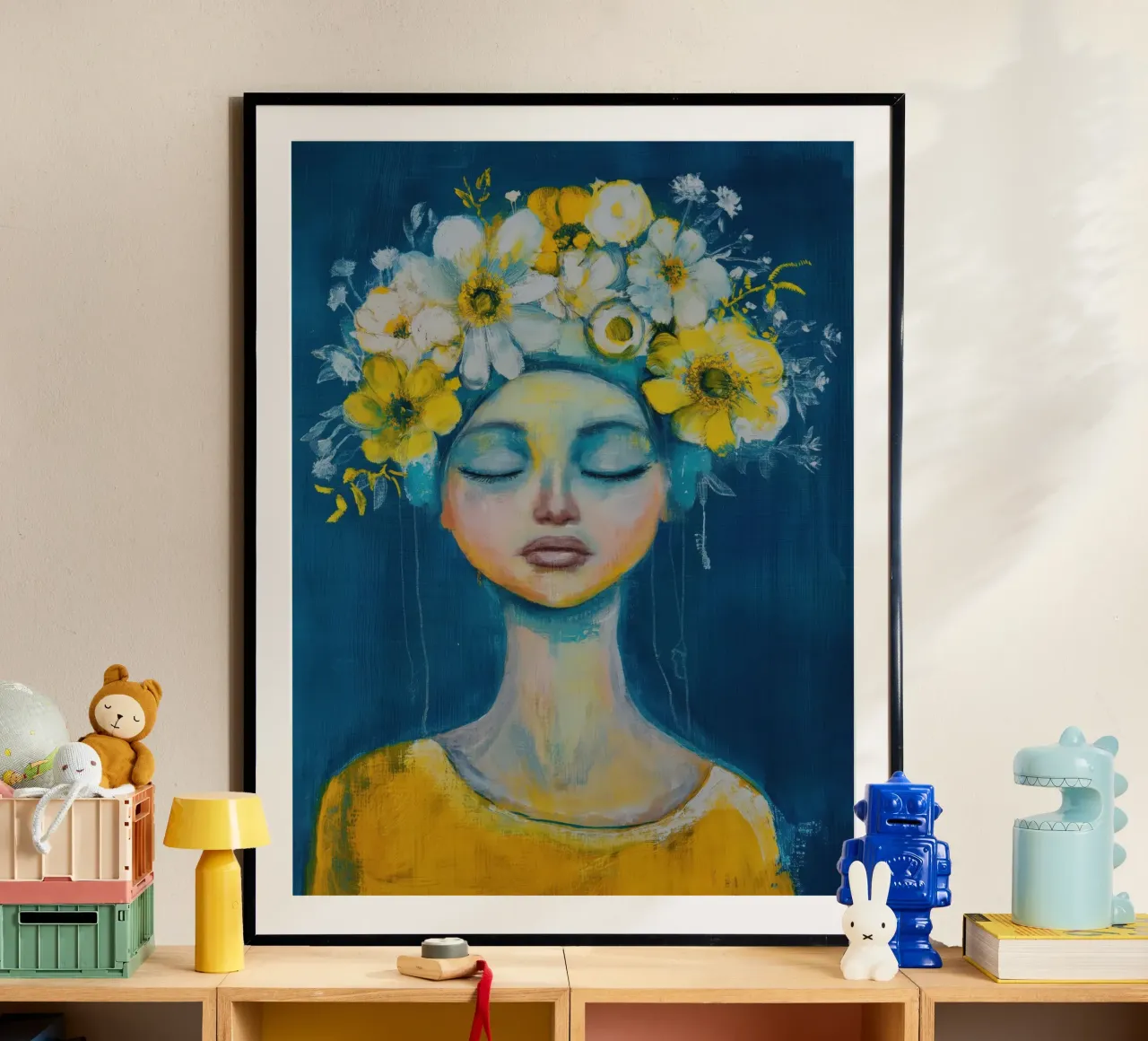 Arte da parete di Imagine poster con telaio in alluminio da Imagine