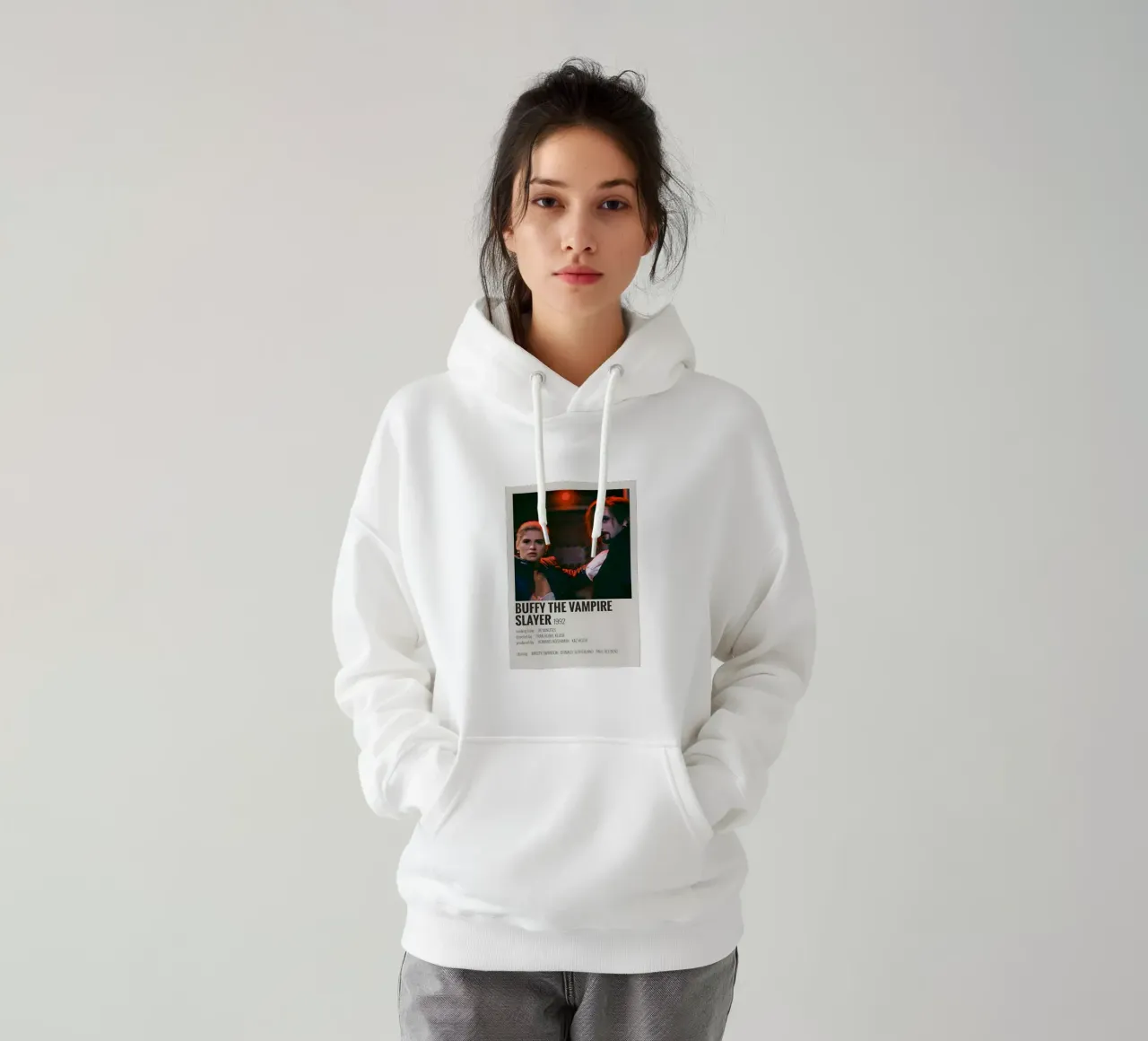 BUFFY THE VAMPIRE SLAYER 1992 felpa con cappuccio da MVFminimalist