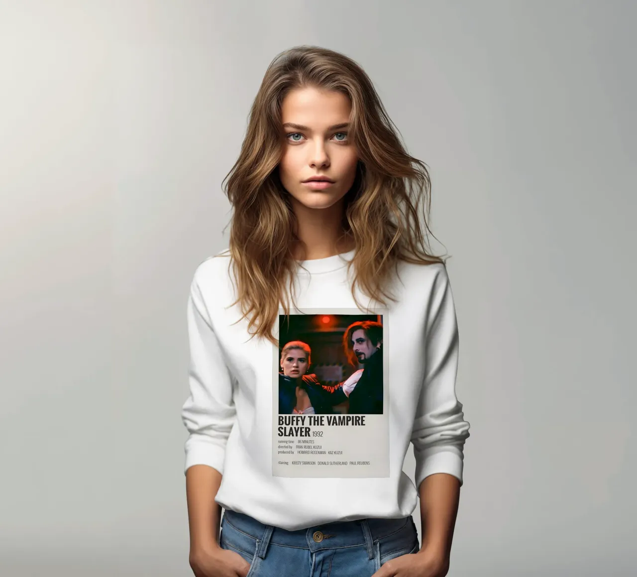 BUFFY THE VAMPIRE SLAYER 1992 felpa da MVFminimalist