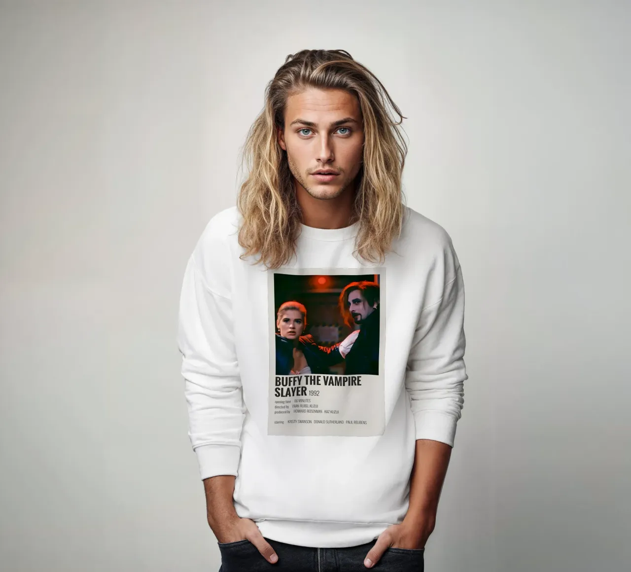 BUFFY THE VAMPIRE SLAYER 1992 felpa da MVFminimalist