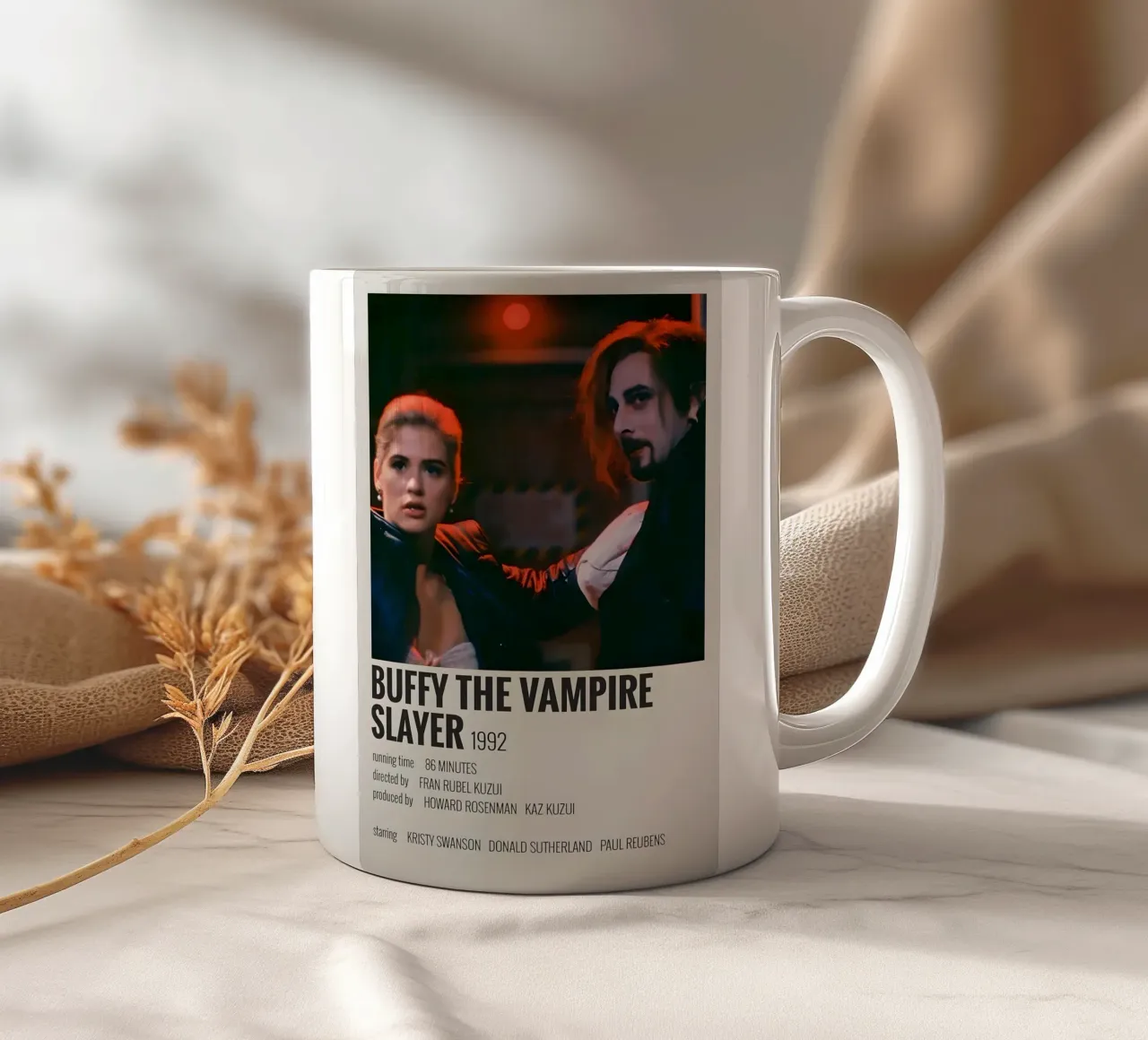 BUFFY THE VAMPIRE SLAYER 1992 tazza in ceramica da MVFminimalist