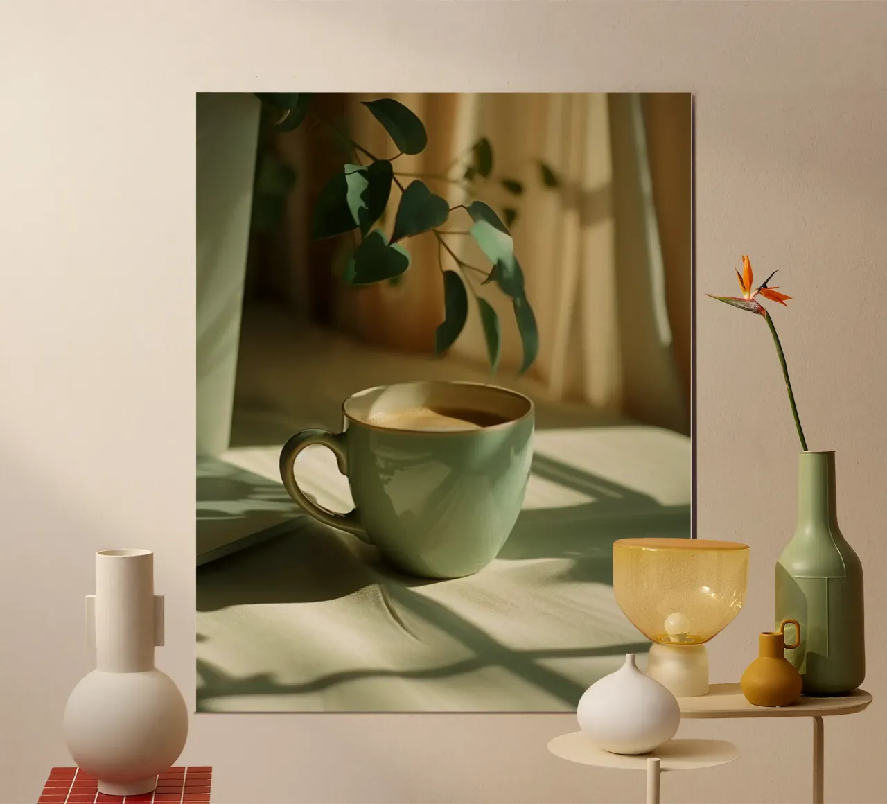 Riverbero di menta carta hahnemühle da PhotoVibe Decor