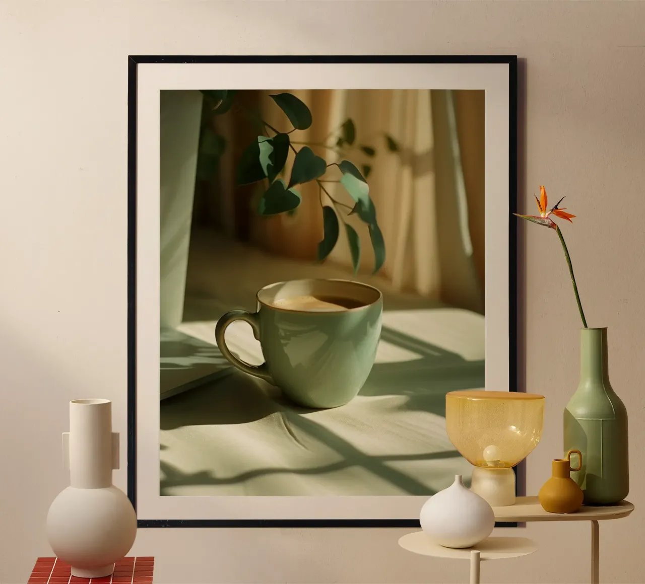 Riverbero di menta carta hahnemühle da PhotoVibe Decor