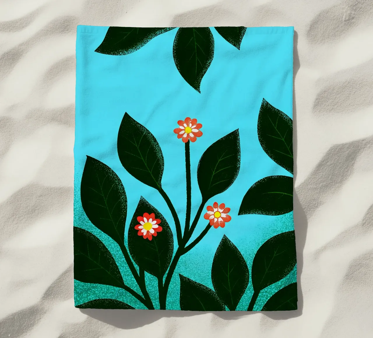 Piante da foglia e da fiore telo mare da SOUL SHOP