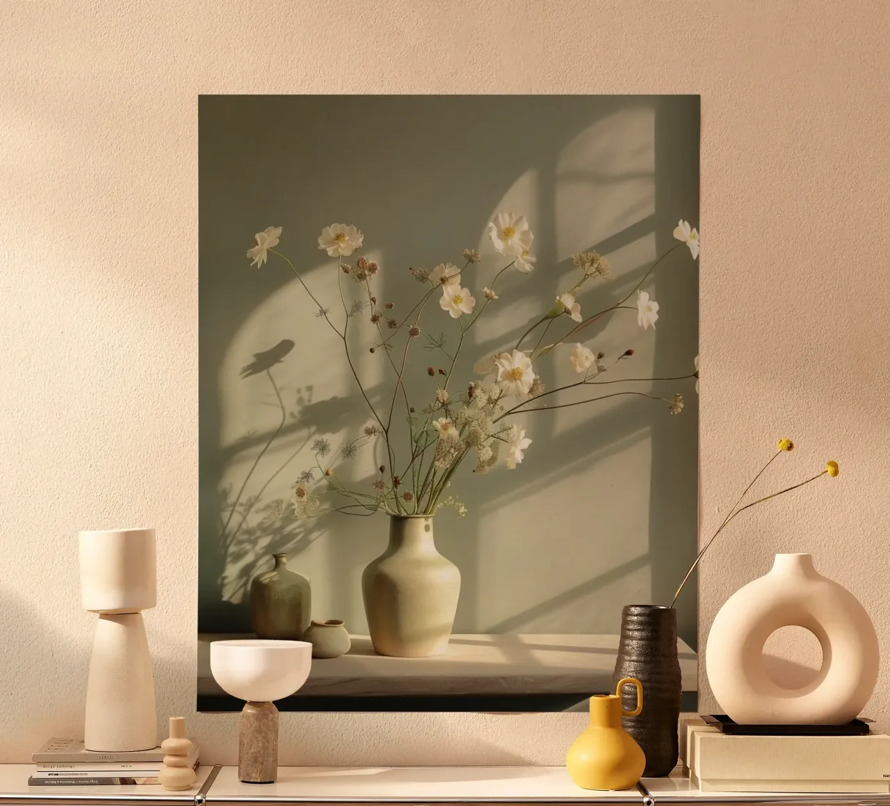 Riverbero di menta poster da PhotoVibe Decor