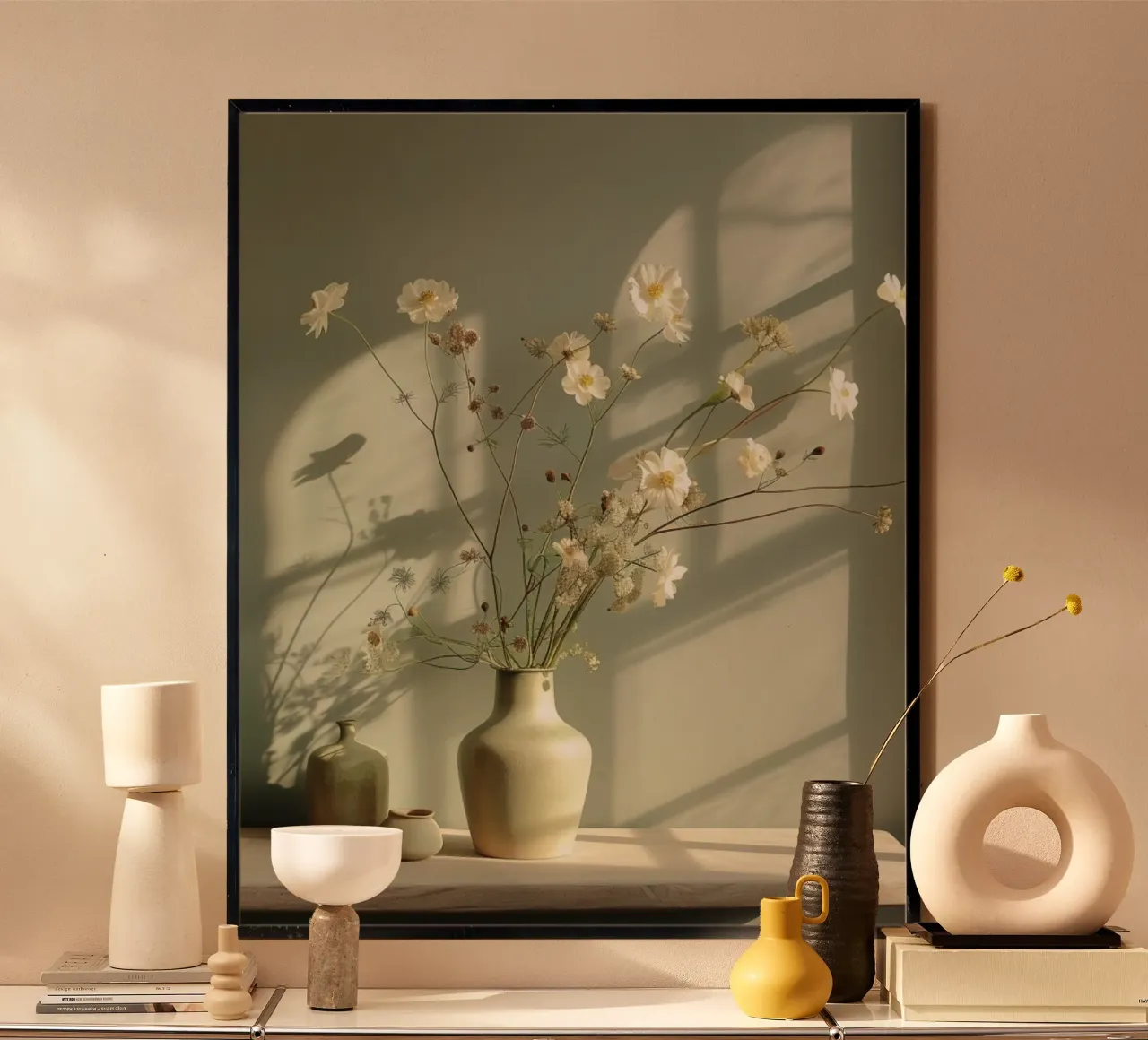 Riverbero di menta poster da PhotoVibe Decor
