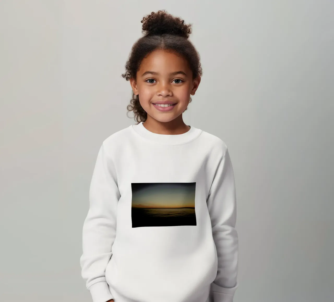 Tase of Sea Sunset II kids sweatshirt by Philipp Reinhard