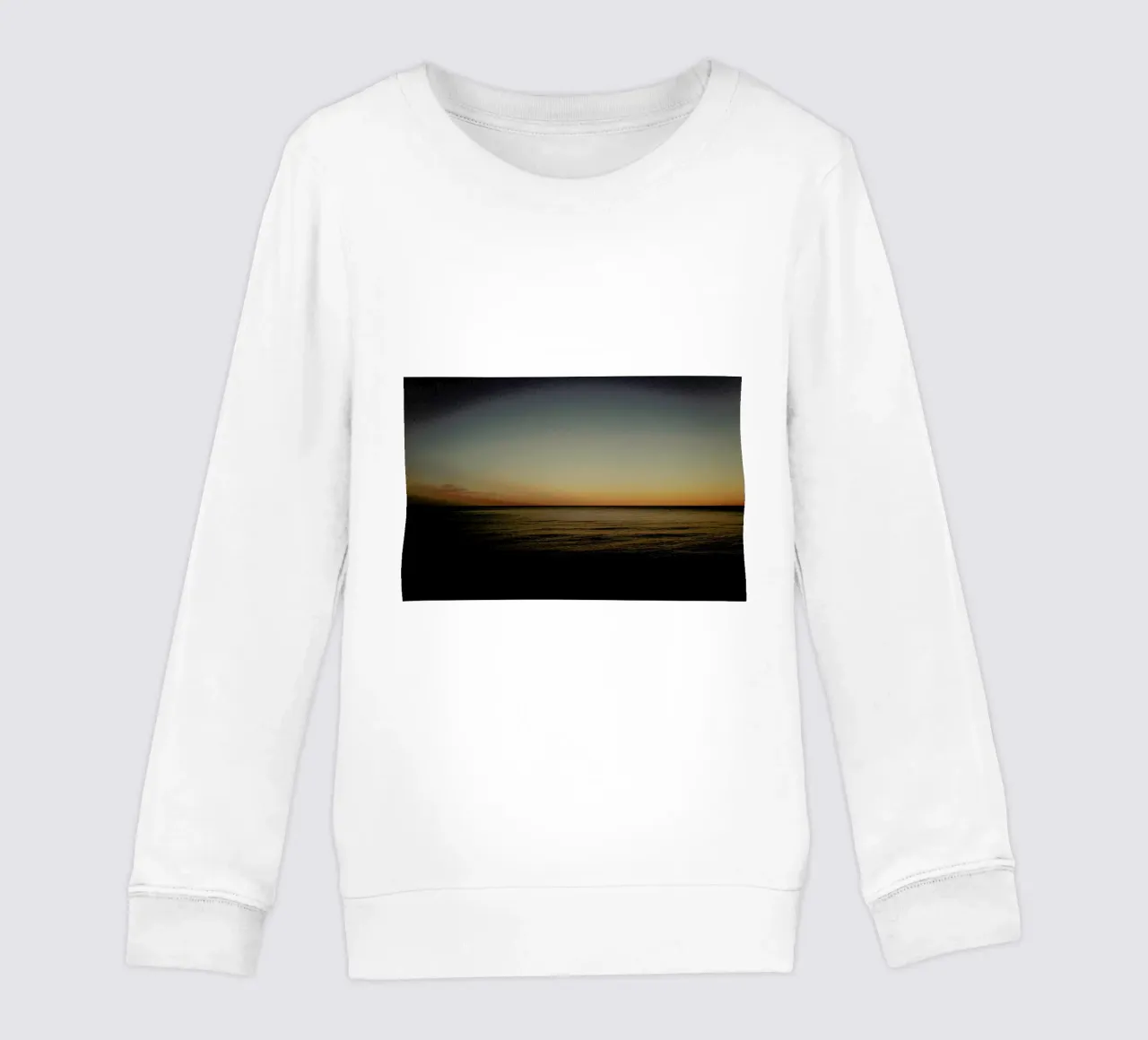 Tase of Sea Sunset II kids sweatshirt by Philipp Reinhard