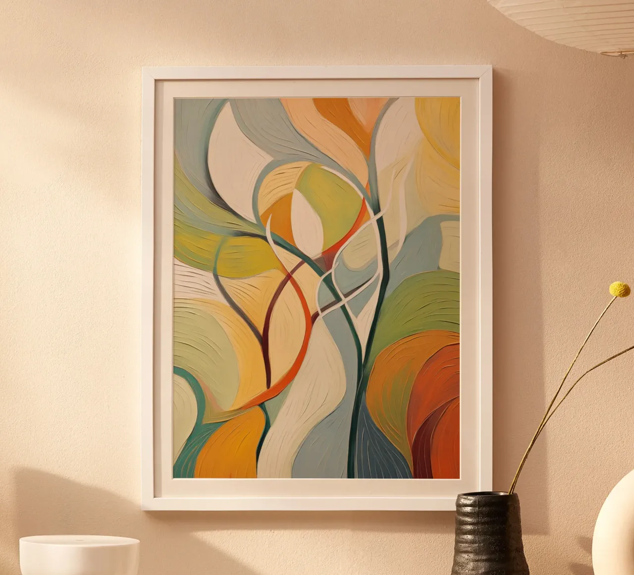 Arte da parete di Imagine poster con telaio in legno da Imagine