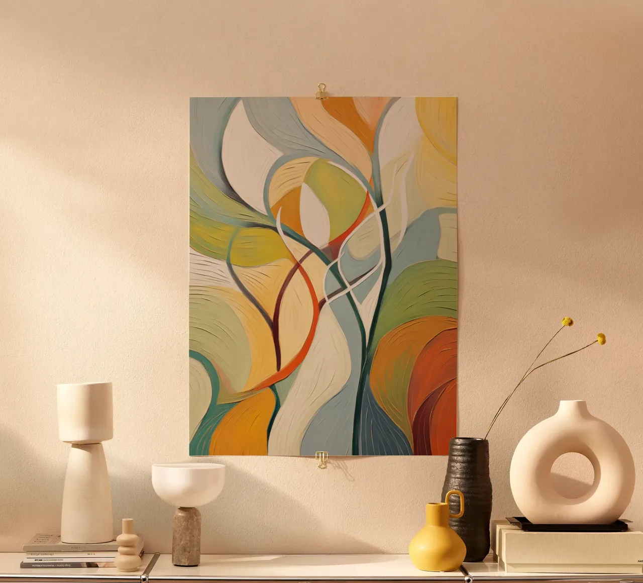 Arte da parete di Imagine poster con telaio in legno da Imagine