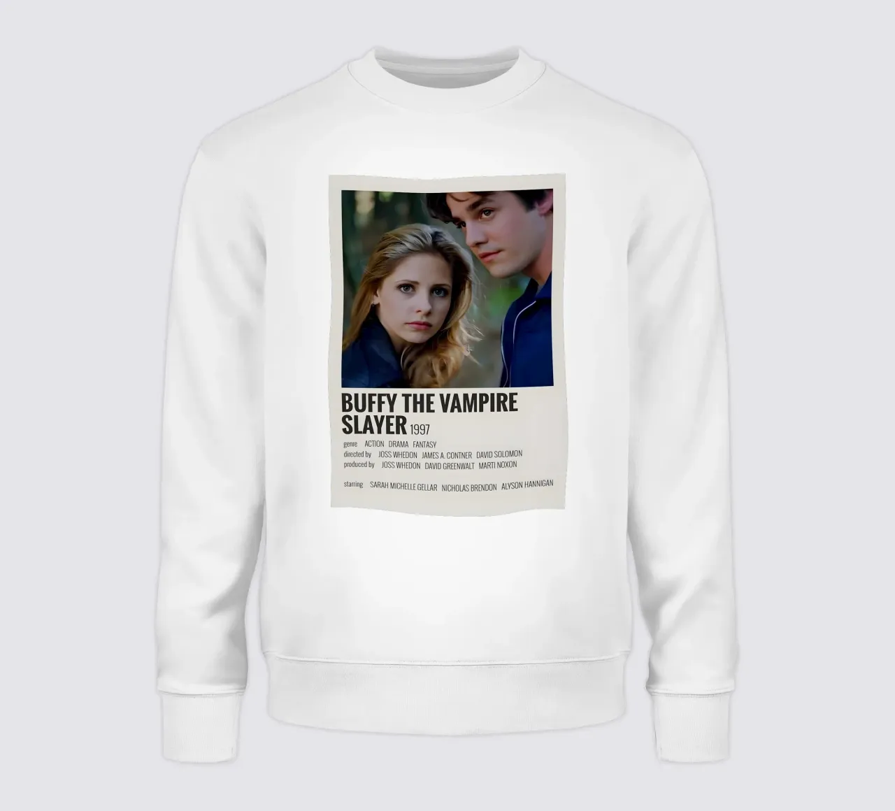 BUFFY THE VAMPIRE SLAYER 1997 felpa da MVFminimalist