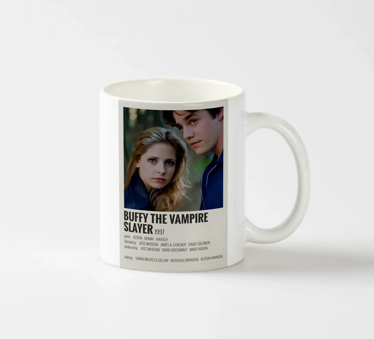BUFFY THE VAMPIRE SLAYER 1997 tazza in ceramica da MVFminimalist