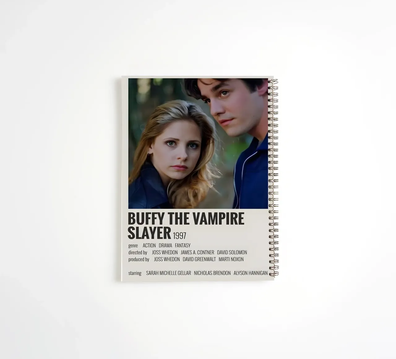 BUFFY THE VAMPIRE SLAYER 1997 Ringbuch von MVFminimalist