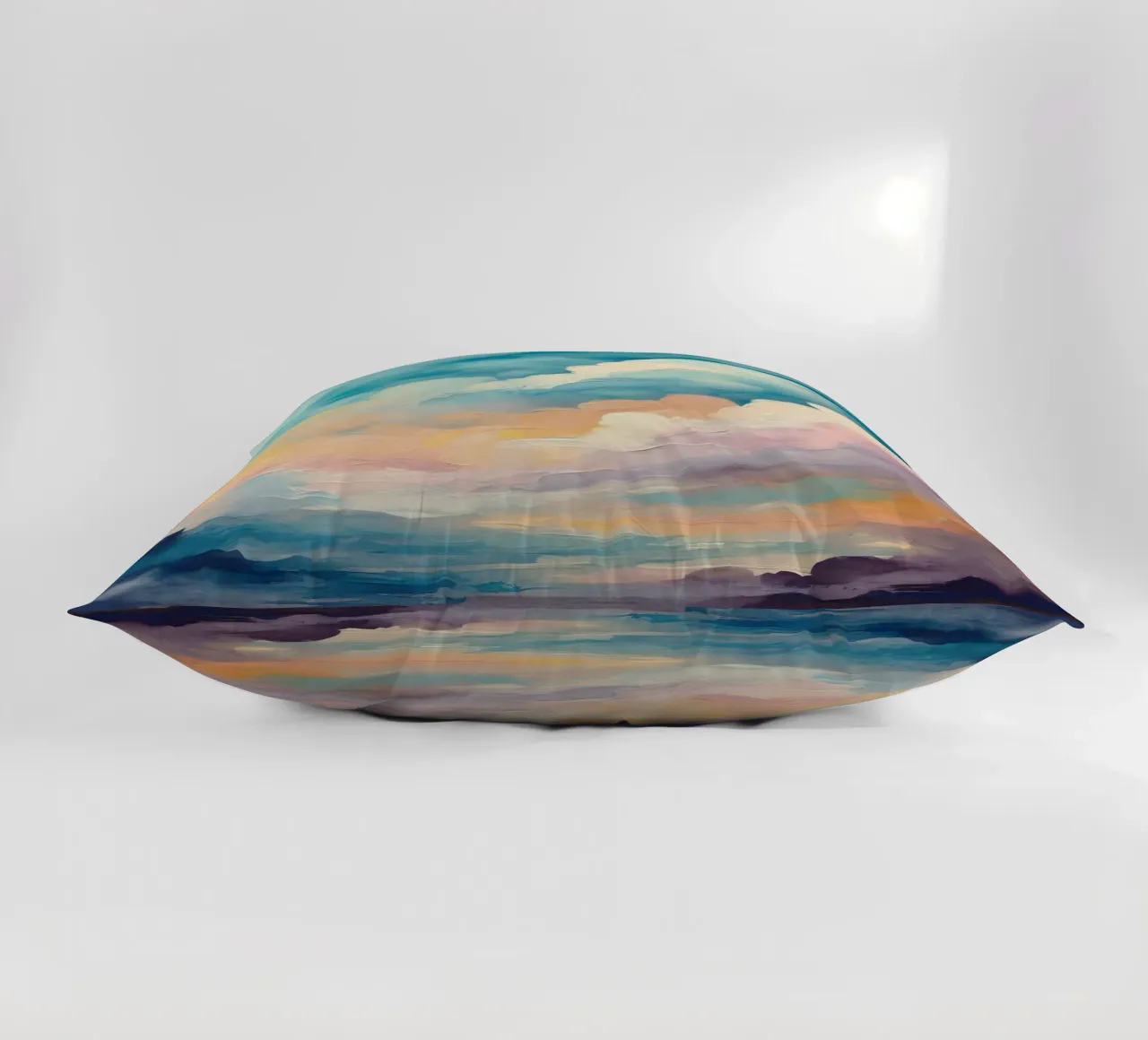 Colorful Rainbow Clouds cuscino da Vivi Nicolin