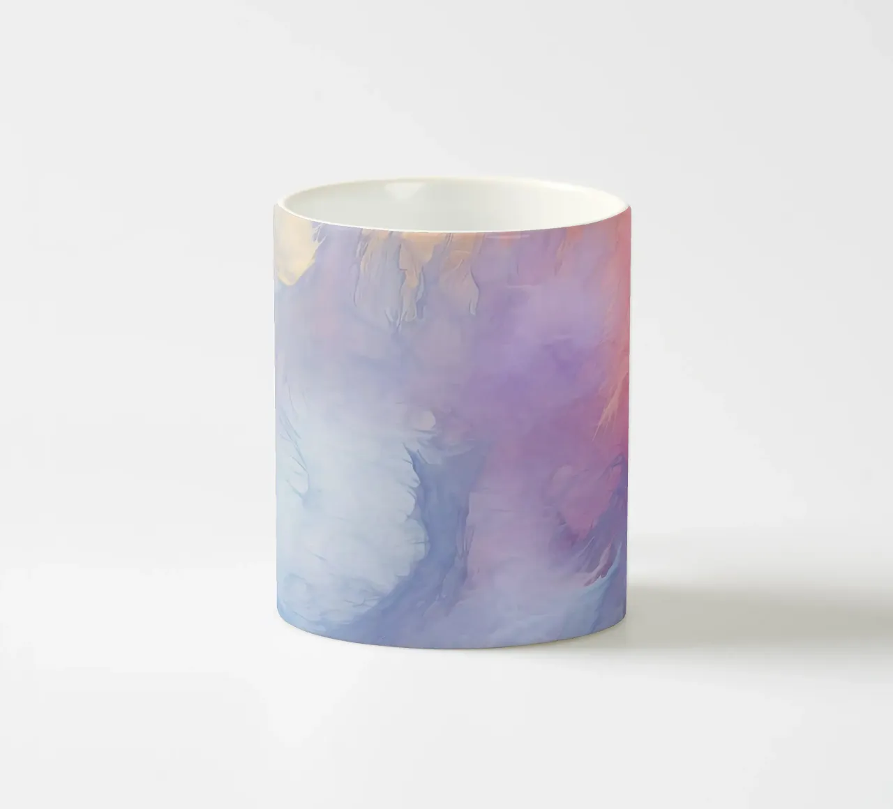 Abstract Watercolor tazza in ceramica da Vivi Nicolin