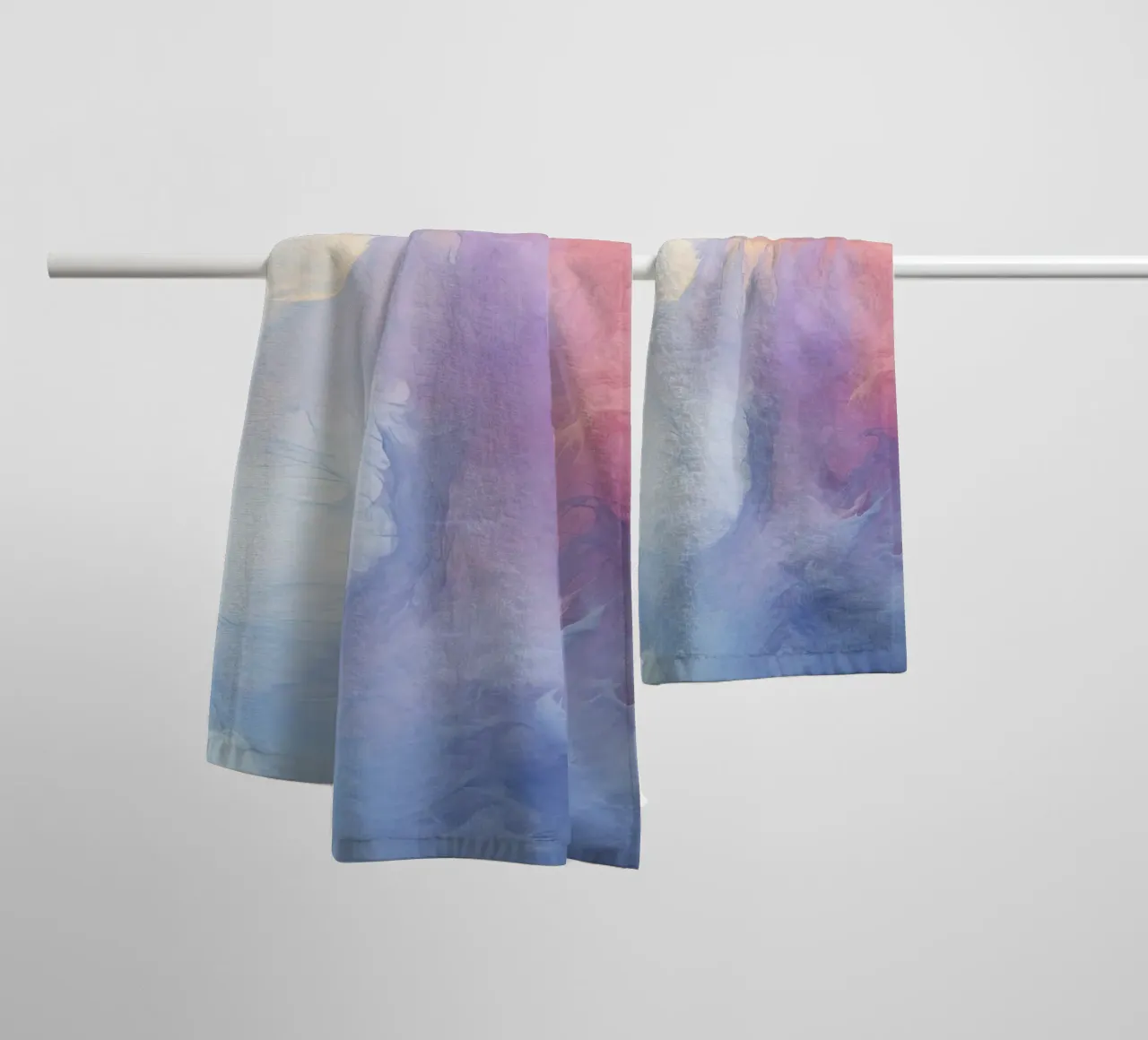 Abstract Watercolor asciugamano da bagno da Vivi Nicolin