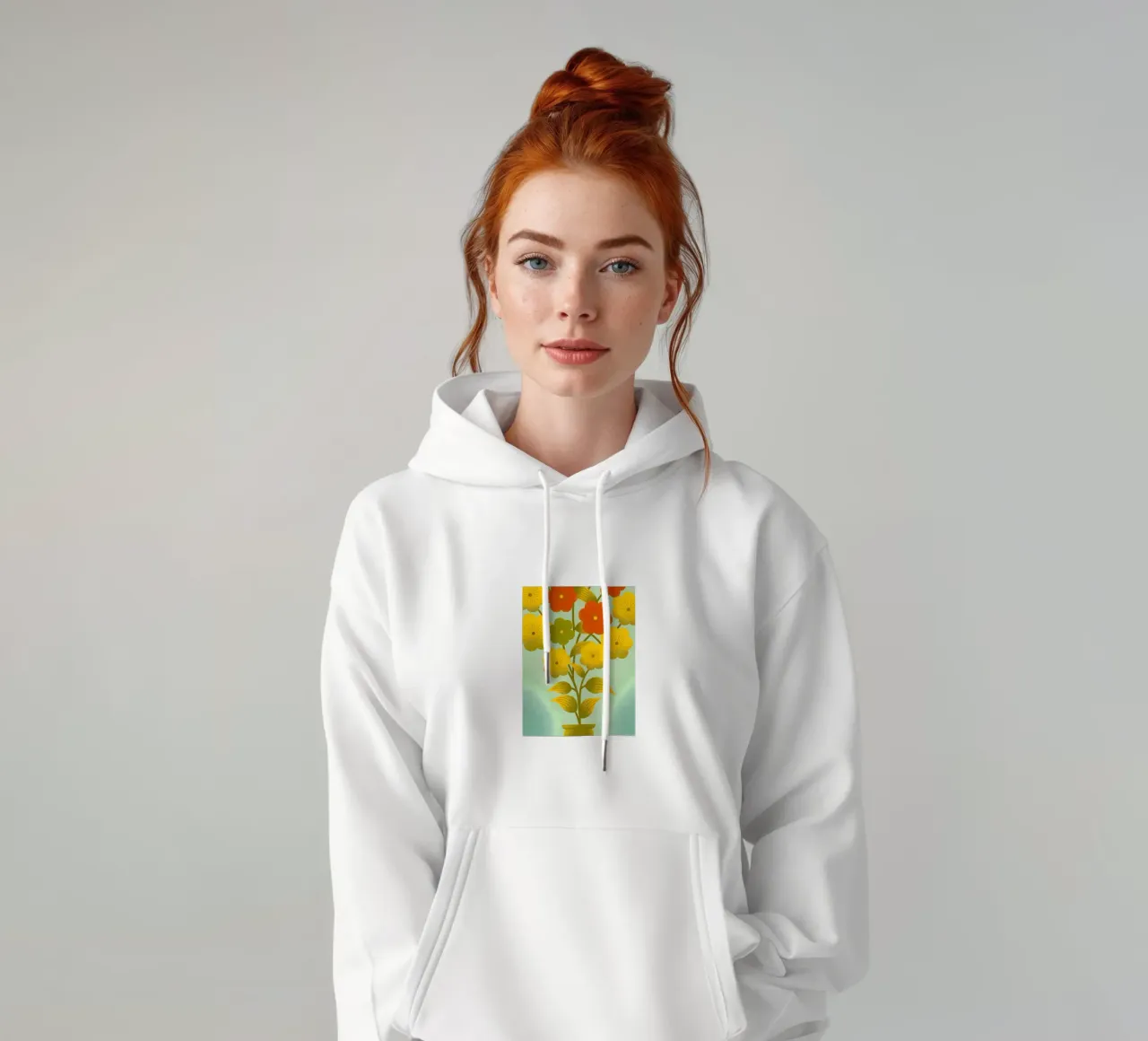 Vaso di fiori felpa con cappuccio da SOUL SHOP