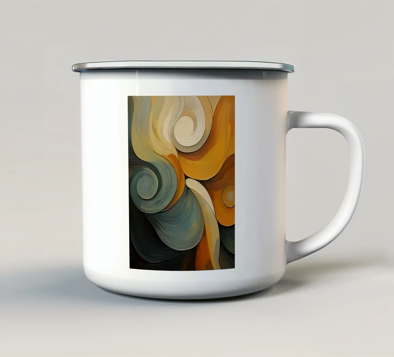 Arte da parete di Imagine tazza in smalto da Imagine