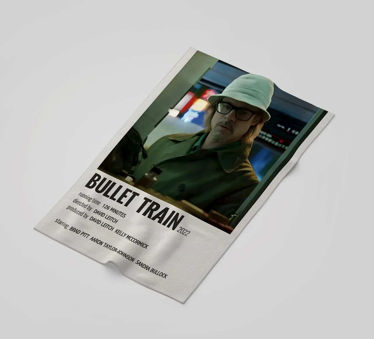 BULLET TRAIN 2022 telo mare da MVFminimalist