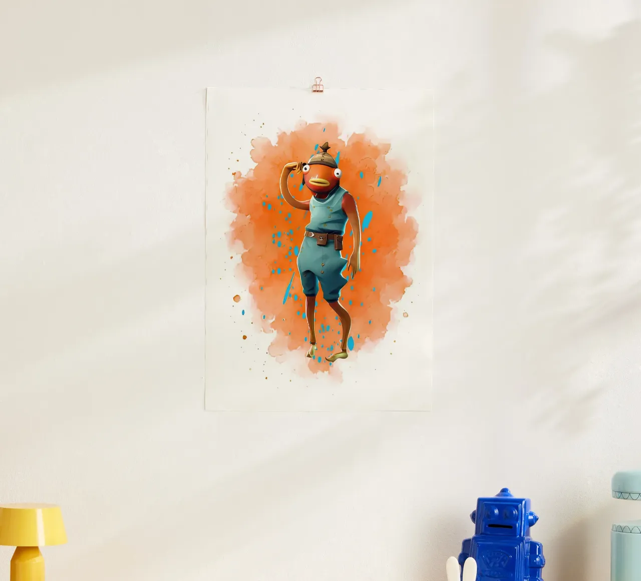 Fishstick Fortnite poster da NextPixel