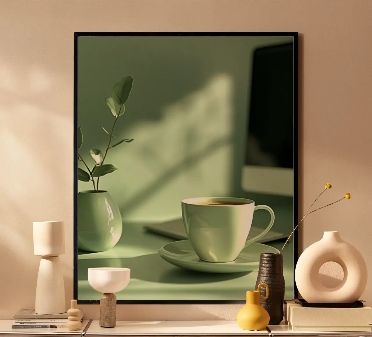 Riverbero di menta carta hahnemühle da PhotoVibe Decor