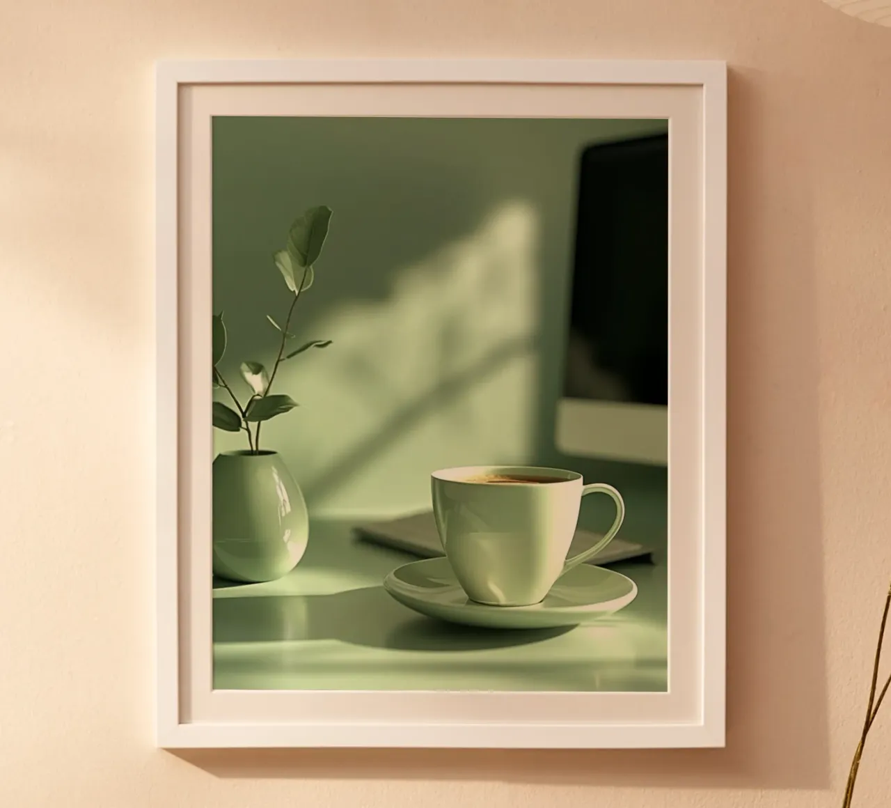 Riverbero di menta carta hahnemühle da PhotoVibe Decor