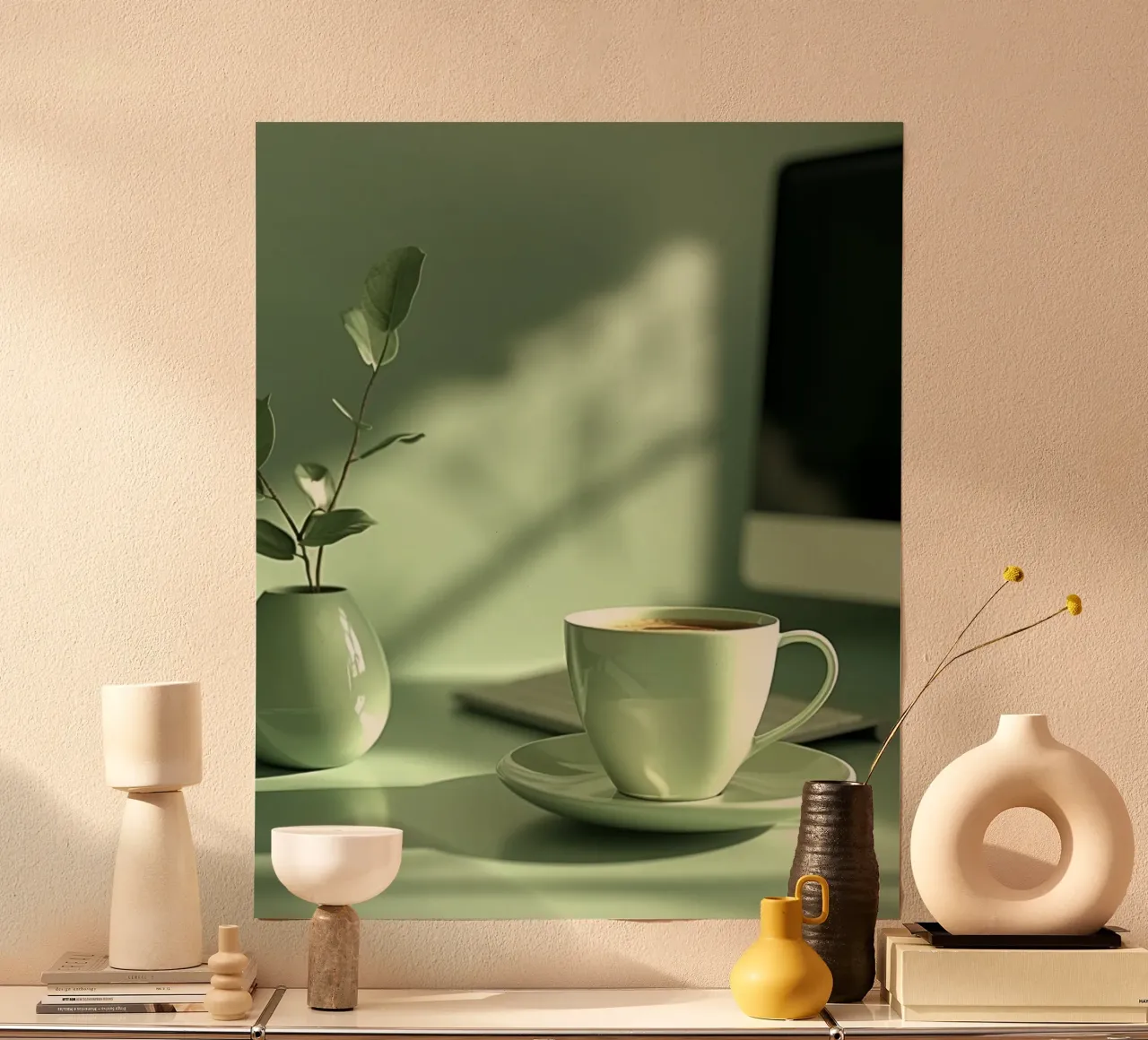 Riverbero di menta carta hahnemühle da PhotoVibe Decor
