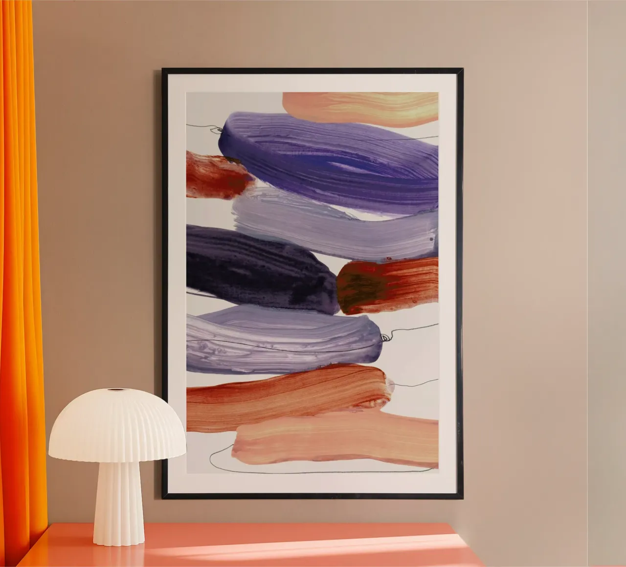 Abstract Painting XV poster da IRIS LEHNHARDT FINE ART