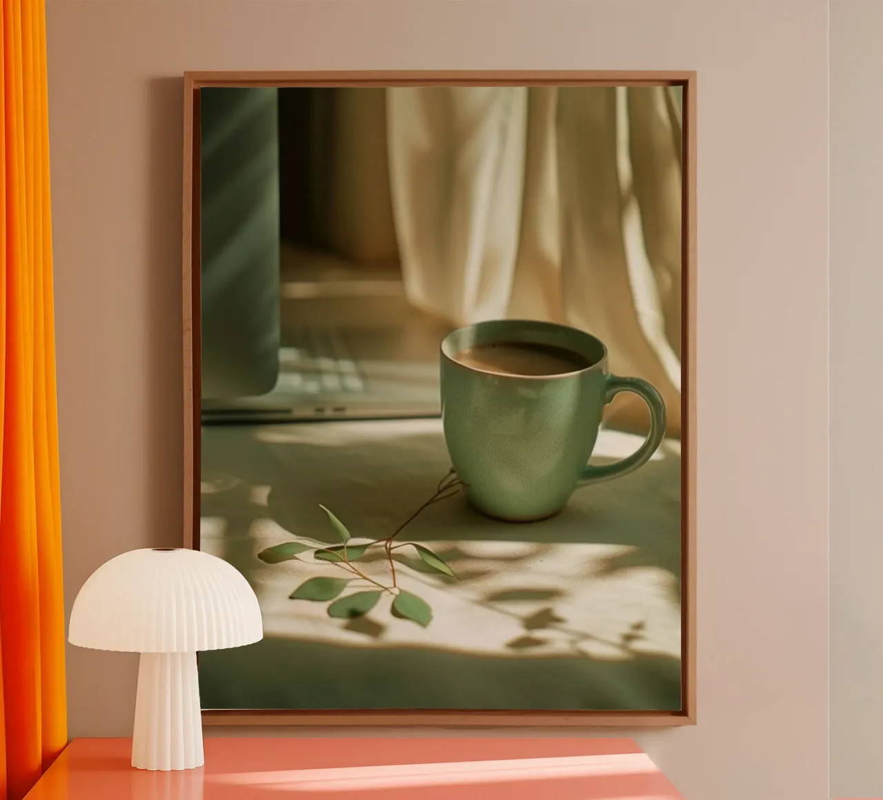 Munt mijmering canvas van PhotoVibe Decor