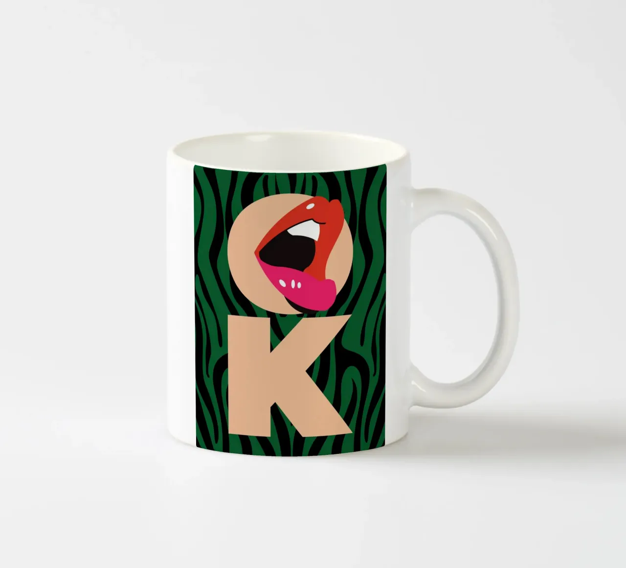 L'atmosfera Ok tazza in ceramica da Little Dean