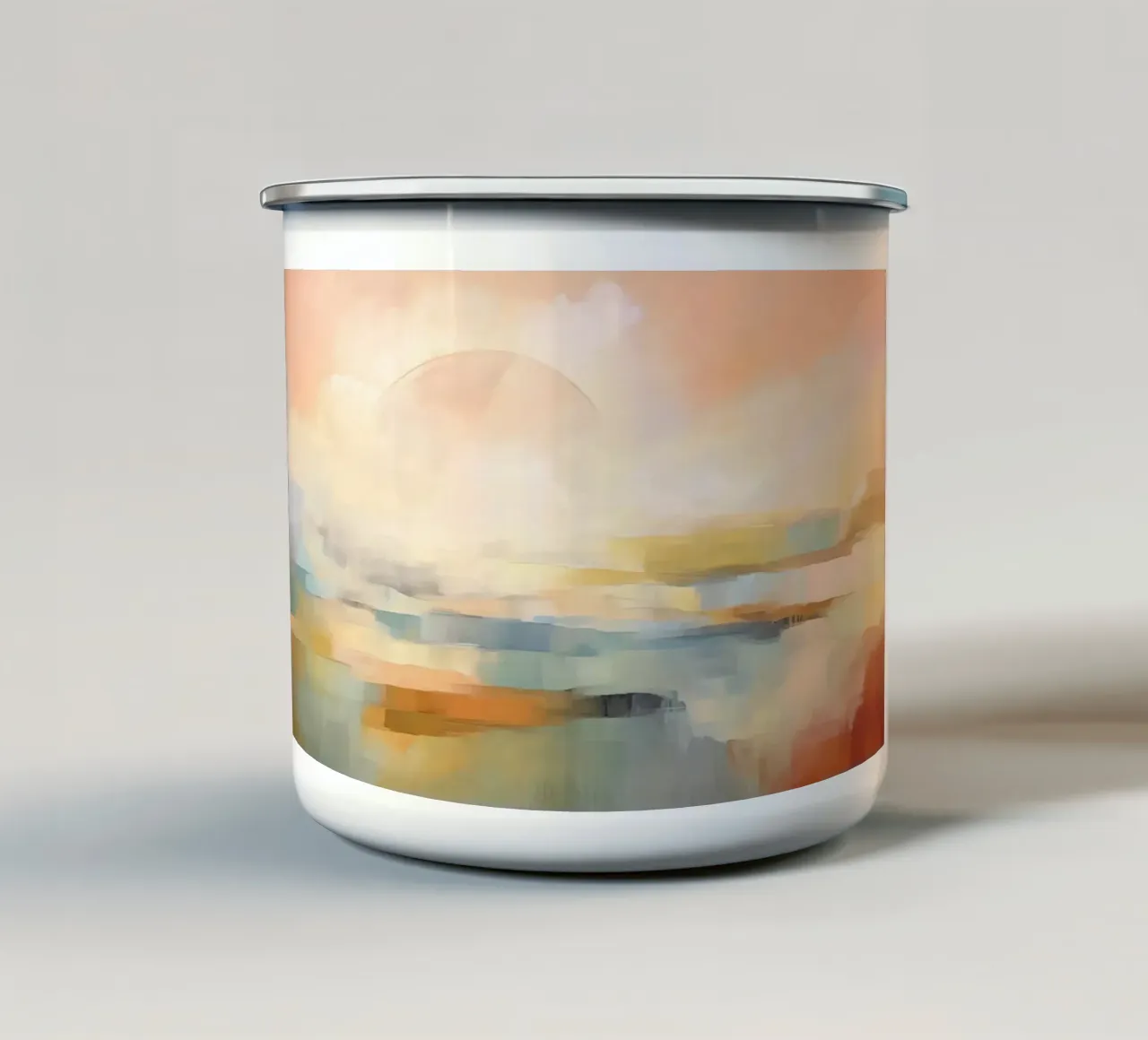 Arte da parete di Imagine tazza in smalto da Imagine