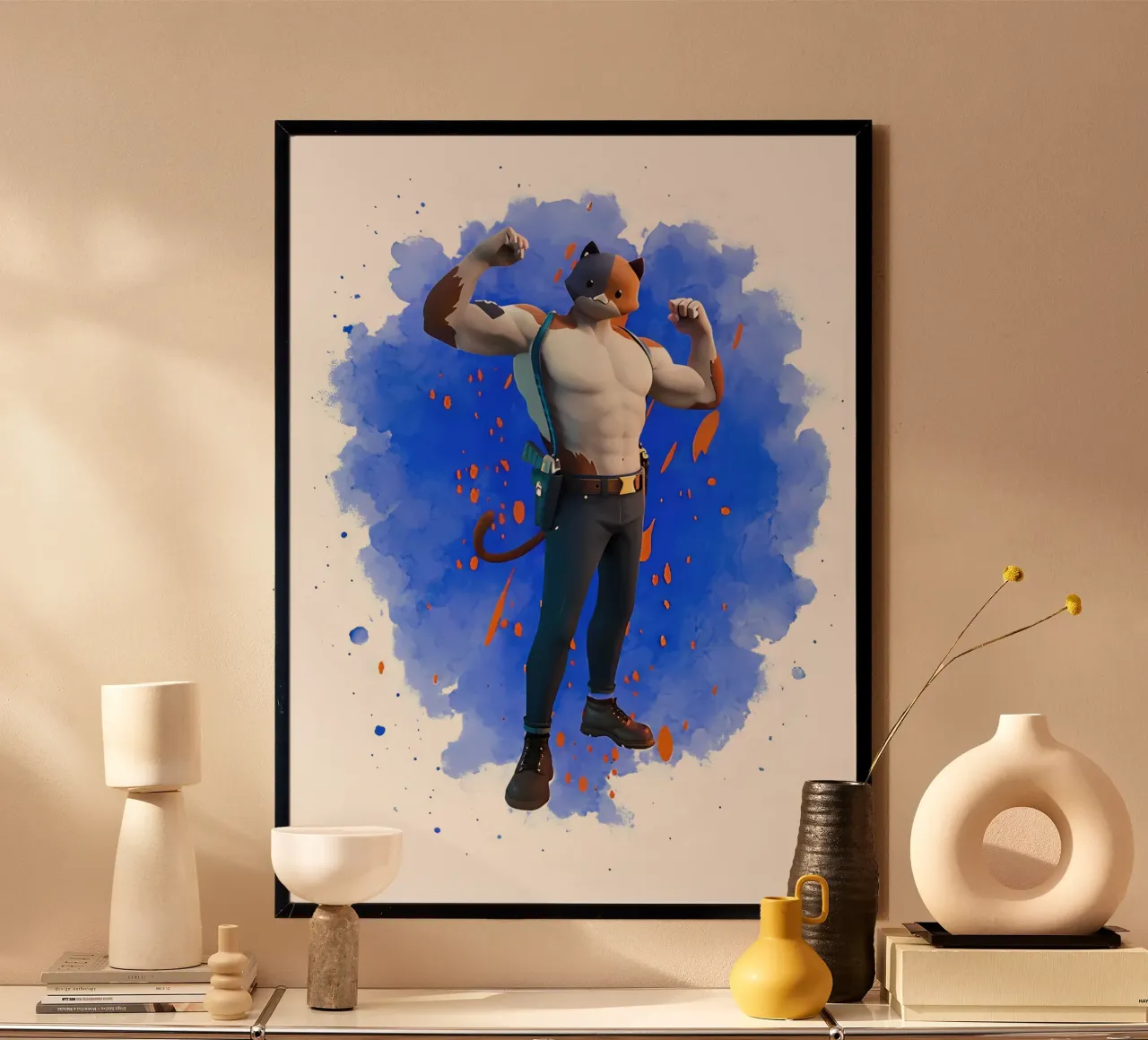 Meowscles Fortnite poster da NextPixel