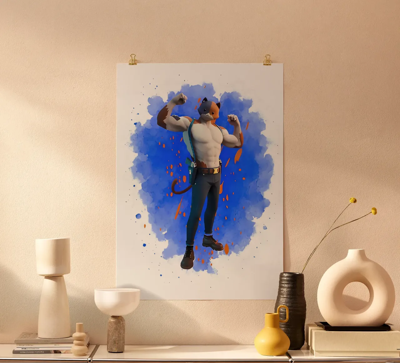 Meowscles Fortnite poster da NextPixel