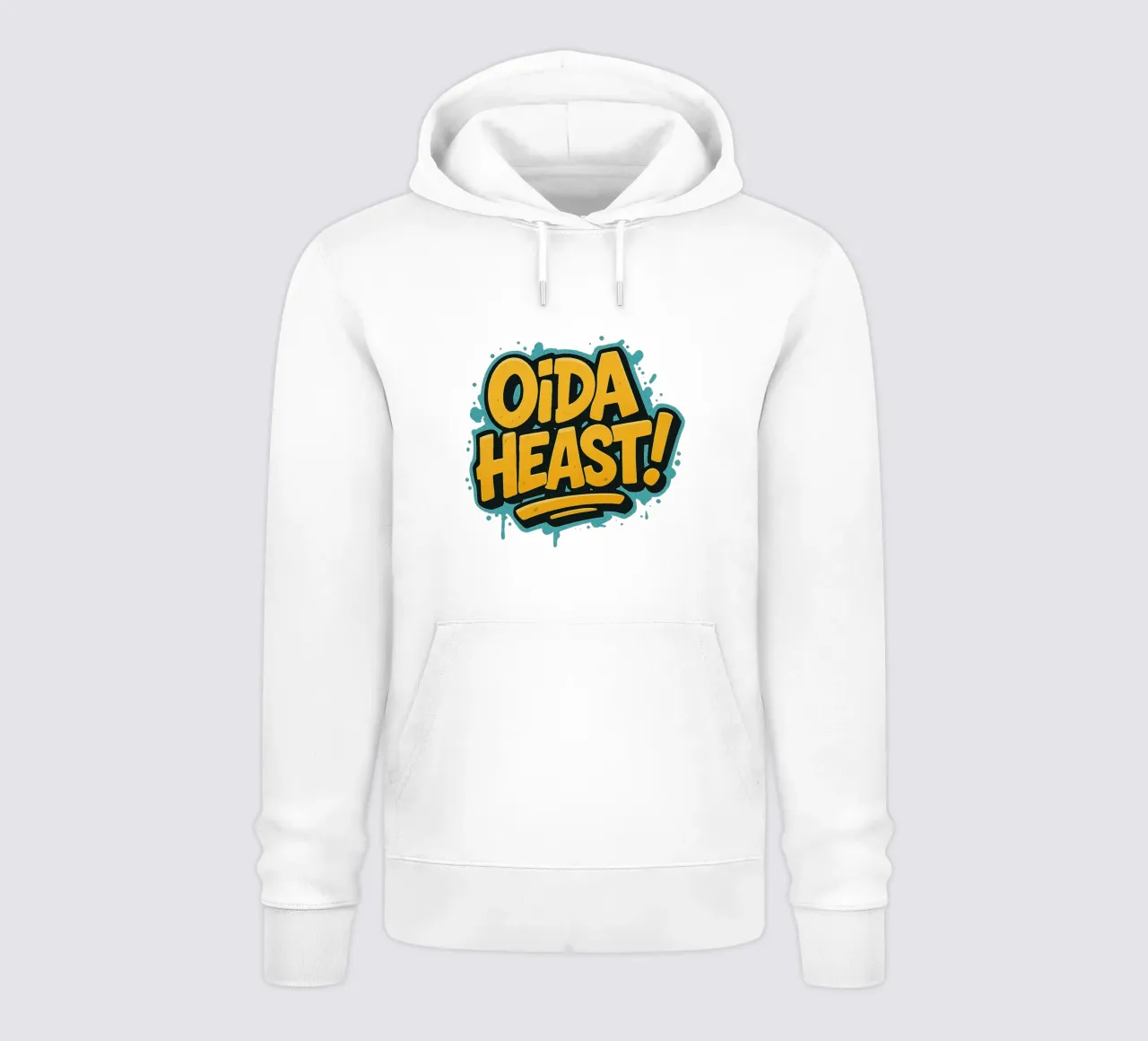 OIDA, HEAST! felpa con cappuccio da Vintage Van Gogh