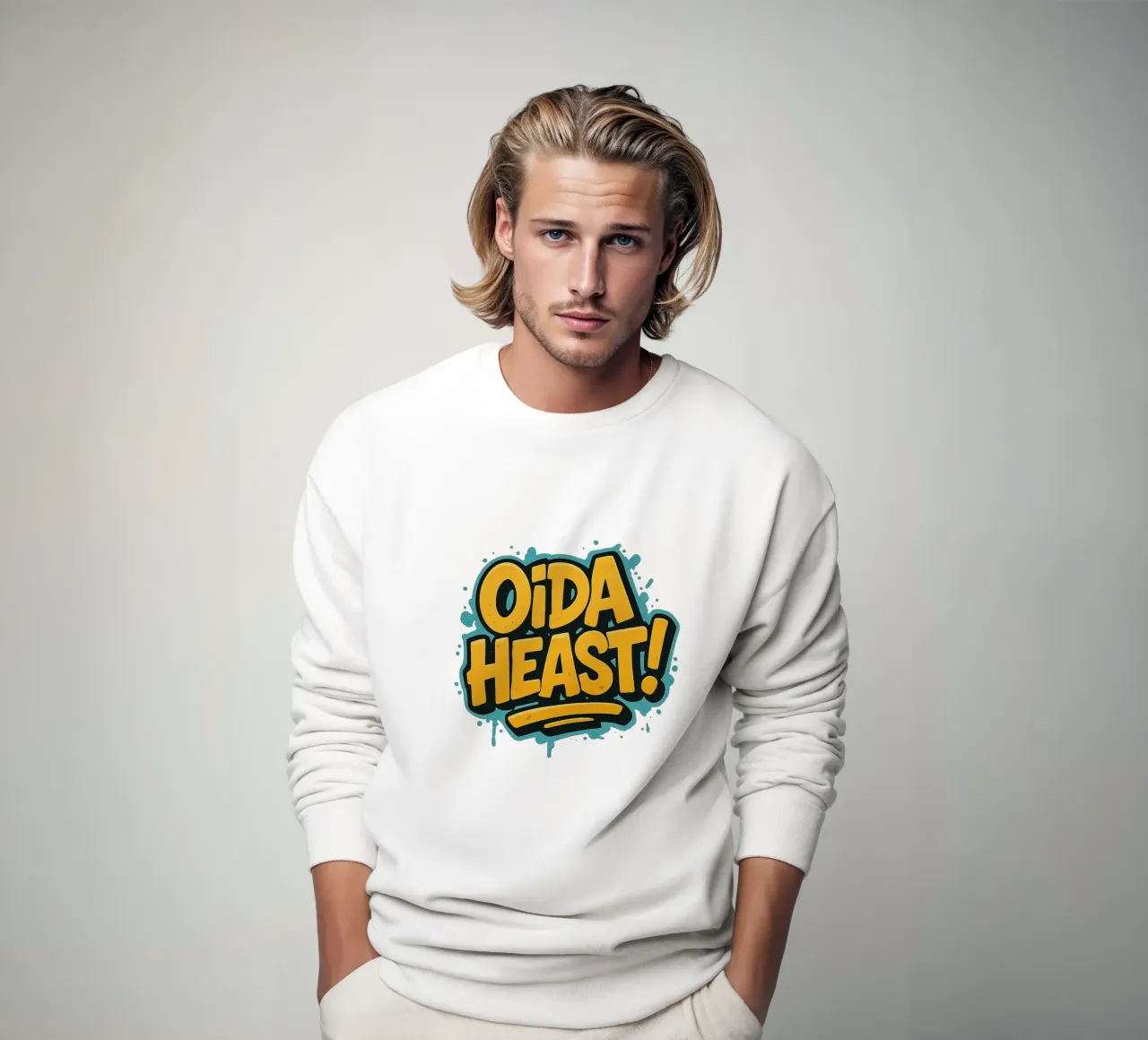 OIDA, HEAST! felpa da Vintage Van Gogh