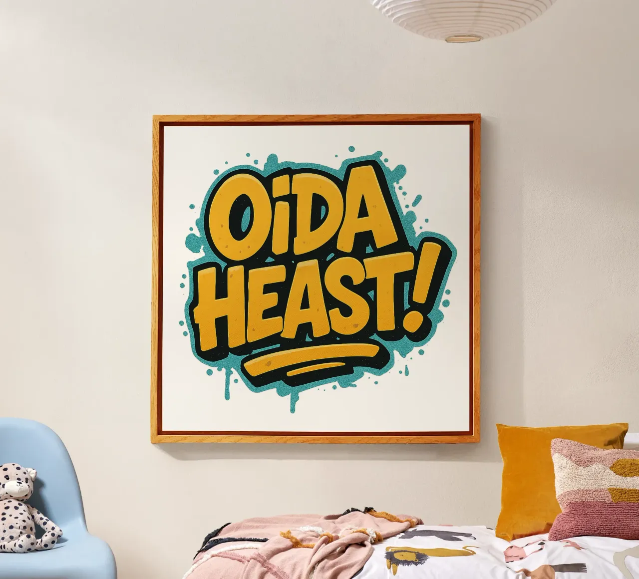 OIDA, HEAST! plexiglass da Vintage Van Gogh