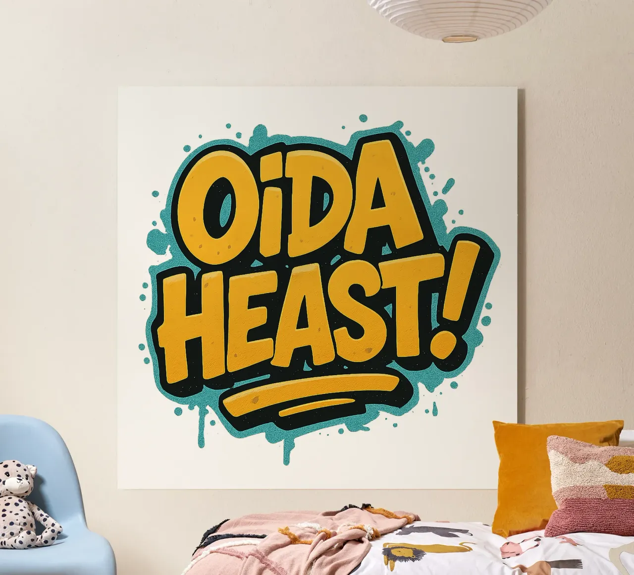 OIDA, HEAST! plexiglass da Vintage Van Gogh