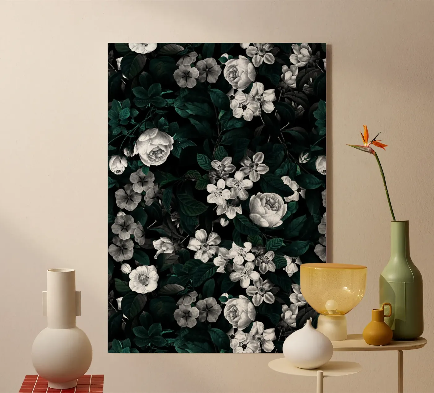 Botanical Night plexiglass da burcukorkmazyurek