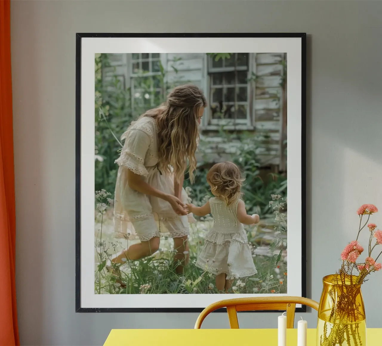 Riverbero di menta poster da PhotoVibe Decor