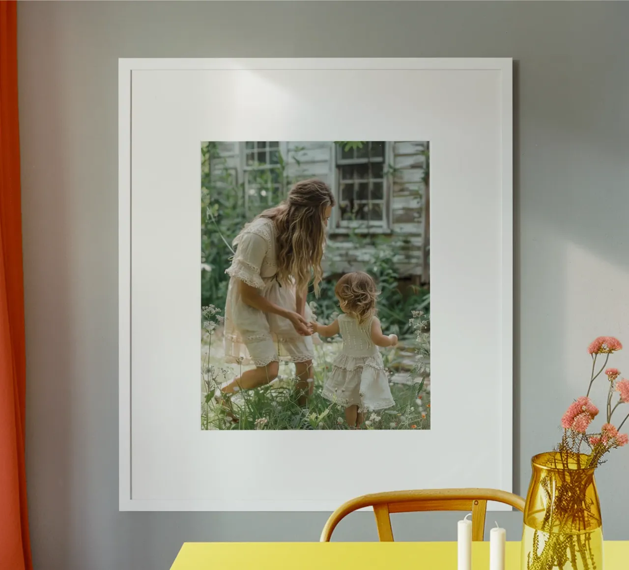 Riverbero di menta poster da PhotoVibe Decor