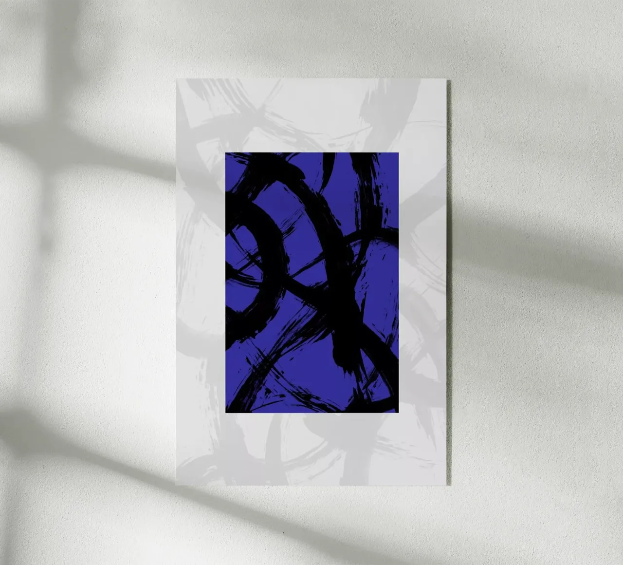 Abstract Brush Strokes 98Y plexiglass da Mareike Böhmer