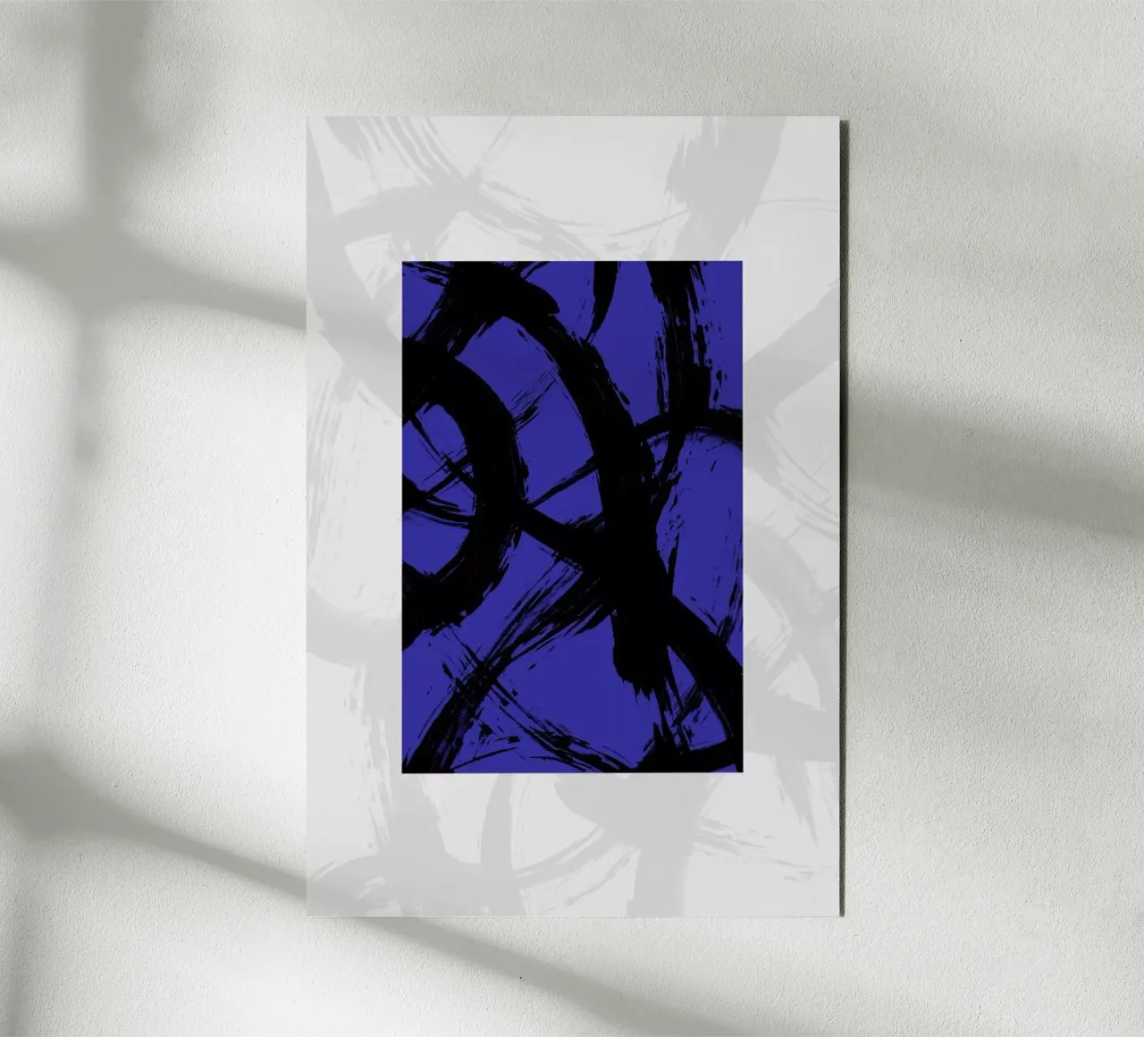 Abstract Brush Strokes 98Y alluminio dibond da Mareike Böhmer