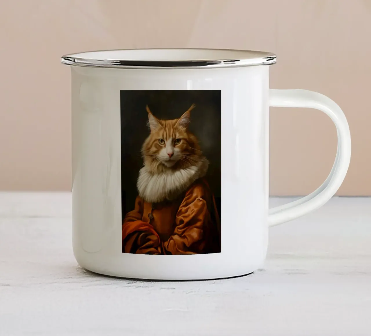 Arte da parete di Imagine tazza in smalto da Imagine